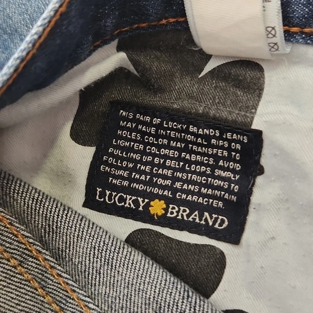 Lucky Brand Jeans 38 × 30 367 Vintage boot denim jeans mens